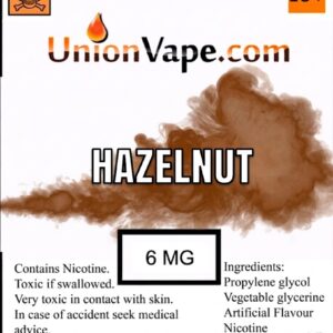 Hazelnut E Liquid 6mg